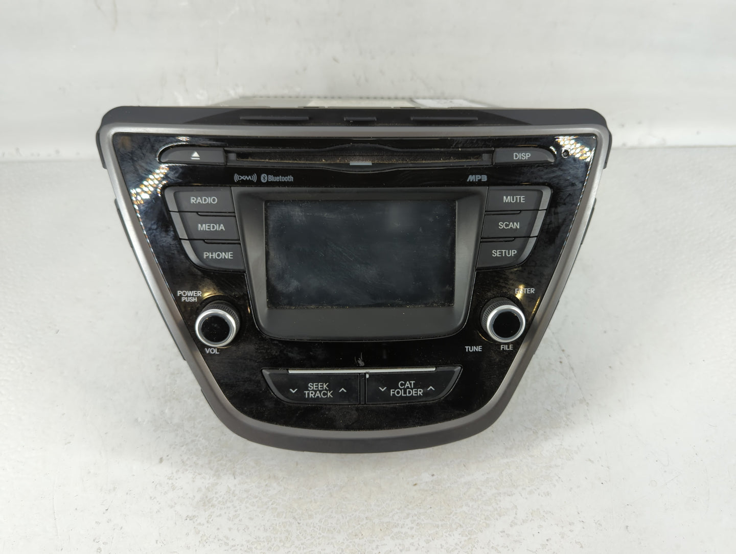 2014-2015 Hyundai Elantra Radio AM FM Cd Player Receiver Replacement P/N:96180-3X175GU Fits Fits 2014 2015 OEM Used Auto Par