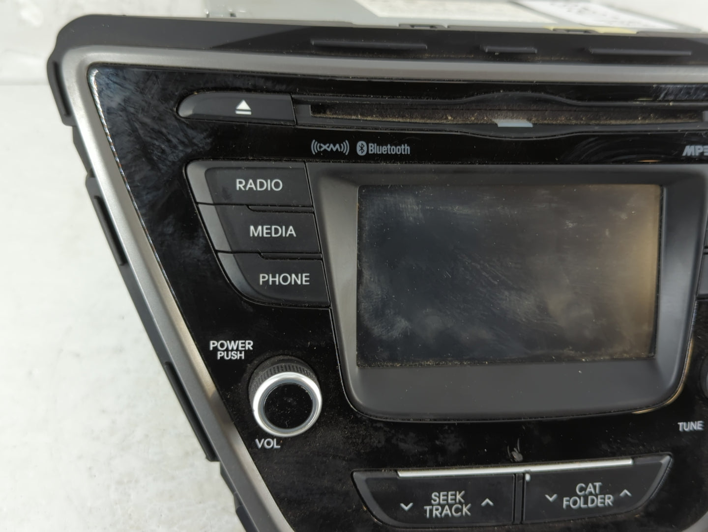 2014-2015 Hyundai Elantra Radio AM FM Cd Player Receiver Replacement P/N:96180-3X175GU Fits Fits 2014 2015 OEM Used Auto Par