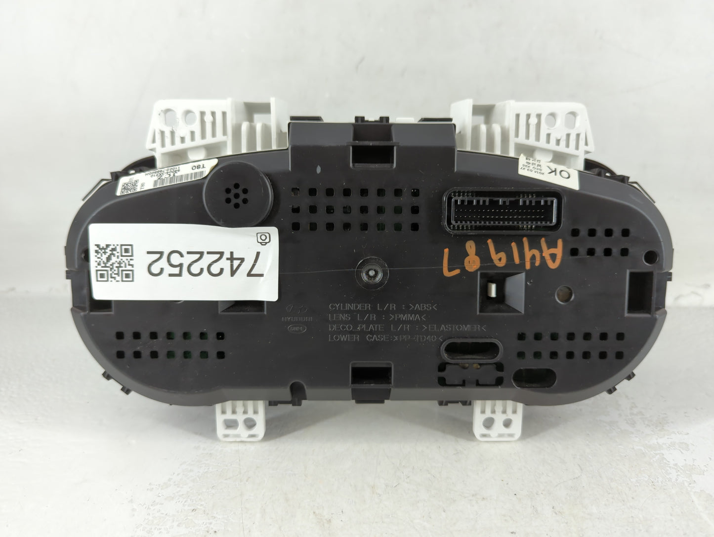 2014-2016 Hyundai Elantra Instrument Cluster Speedometer Gauges P/N:11002-798800H 94004-3X210 Fits Fits 2014 2015 2016 OEM U