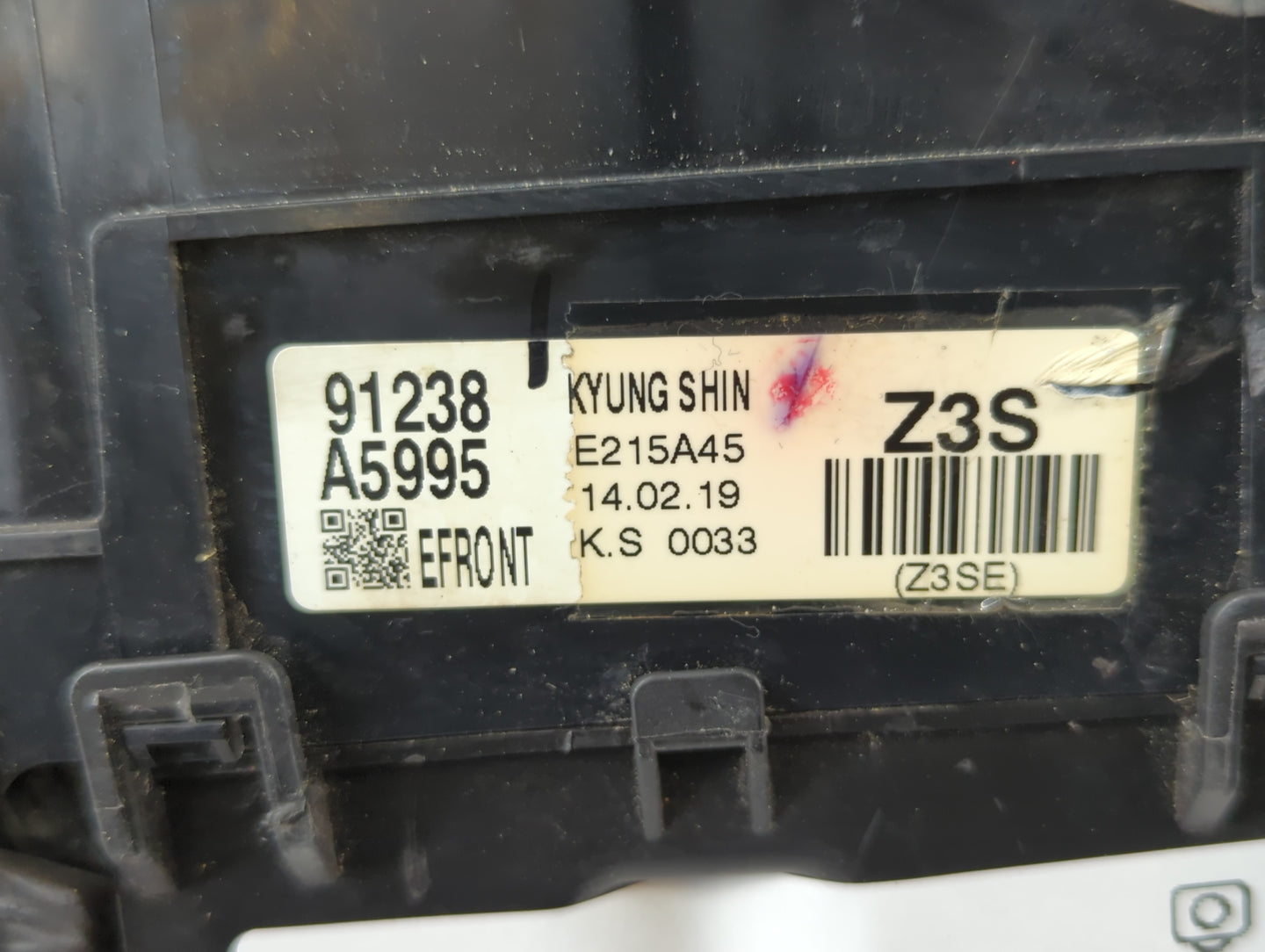 2014-2015 Hyundai Elantra Fusebox Fuse Box Panel Relay Module P/N:91951-3X140 91238A5995 Fits Fits 2014 2015 OEM Used Auto P