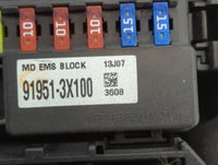 2014-2016 Hyundai Elantra Fusebox Fuse Box Panel Relay Module P/N:91951-3X100 Fits Fits 2014 2015 2016 OEM Used Auto Parts -