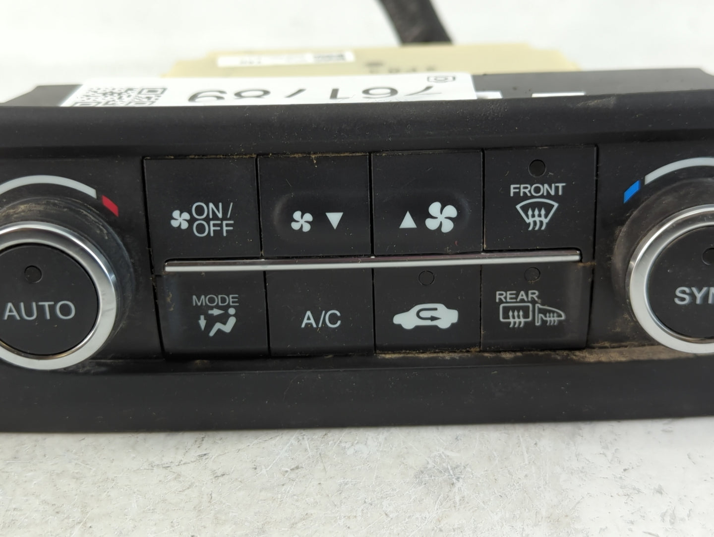 2013-2017 Hyundai Elantra Climate Control Module Temperature AC/Heater Replacement P/N:23120025923 79600 T3R A510 M1 Fits OE