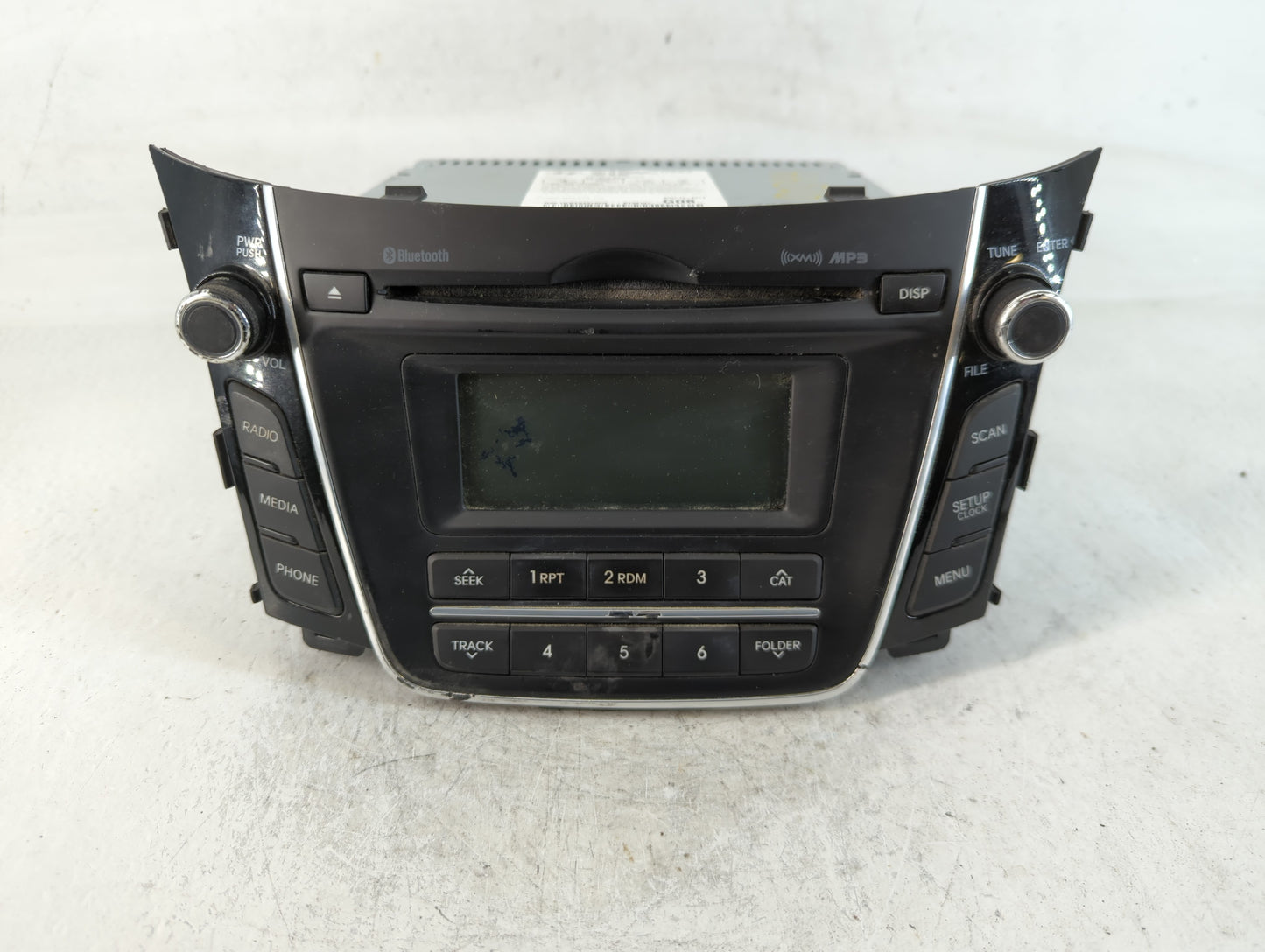 2014-2015 Hyundai Elantra Radio AM FM Cd Player Receiver Replacement P/N:96170-A5160GU Fits Fits 2014 2015 OEM Used Auto Par