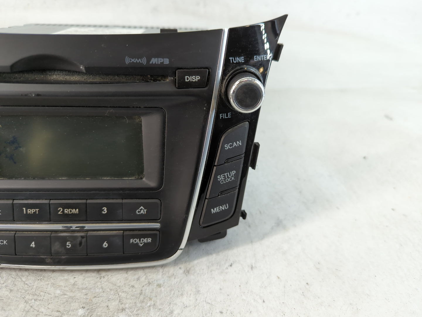 2014-2015 Hyundai Elantra Radio AM FM Cd Player Receiver Replacement P/N:96170-A5160GU Fits Fits 2014 2015 OEM Used Auto Par