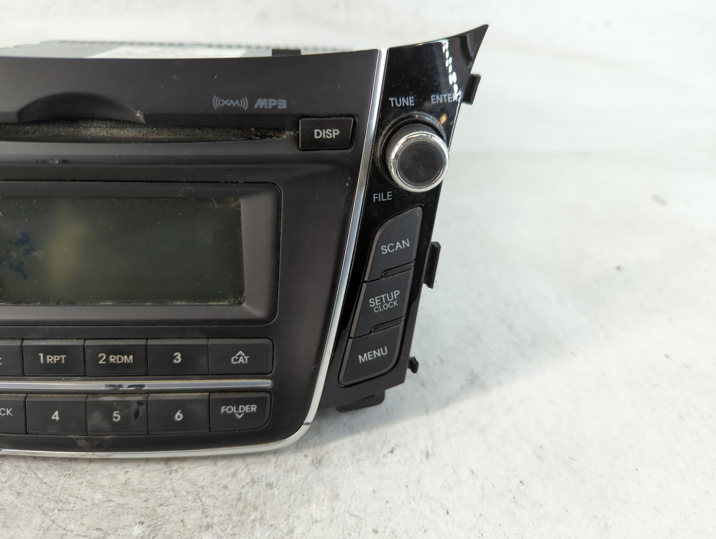 2014-2015 Hyundai Elantra Radio AM FM Cd Player Receiver Replacement P/N:96170-A5160GU Fits Fits 2014 2015 OEM Used Auto Par