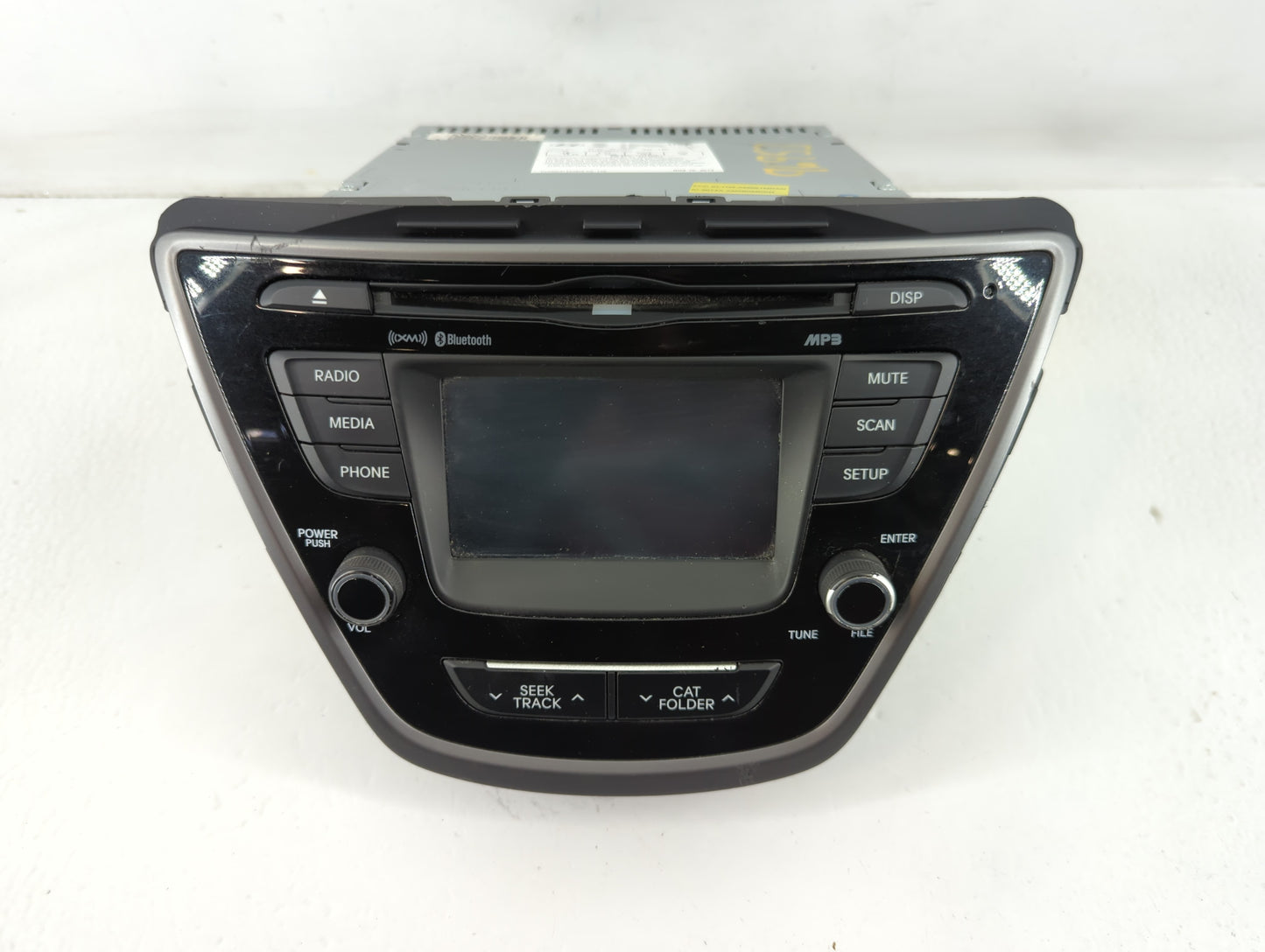 2014-2016 Hyundai Elantra Radio AM FM Cd Player Receiver Replacement P/N:96180-3X165GU Fits Fits 2014 2015 2016 OEM Used Aut
