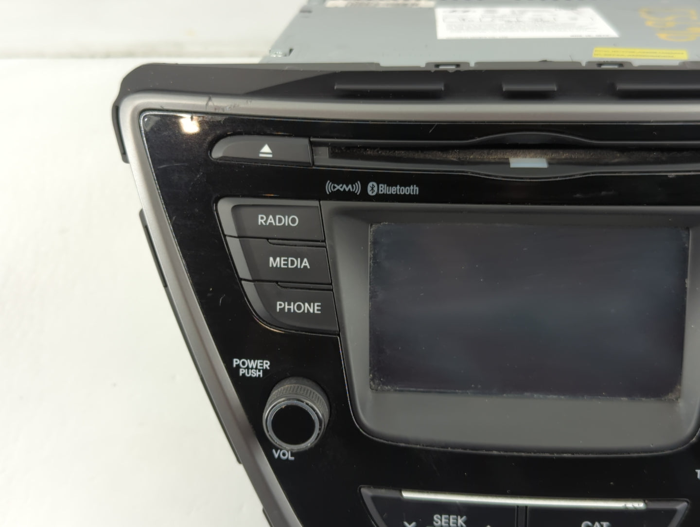 2014-2016 Hyundai Elantra Radio AM FM Cd Player Receiver Replacement P/N:96180-3X165GU Fits Fits 2014 2015 2016 OEM Used Aut