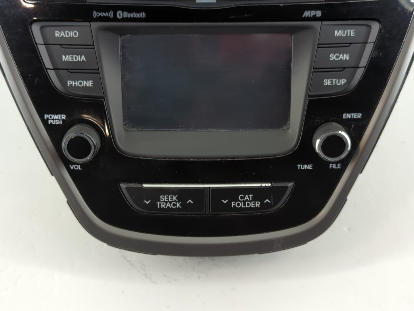 2014-2016 Hyundai Elantra Radio AM FM Cd Player Receiver Replacement P/N:96180-3X165GU Fits Fits 2014 2015 2016 OEM Used Aut