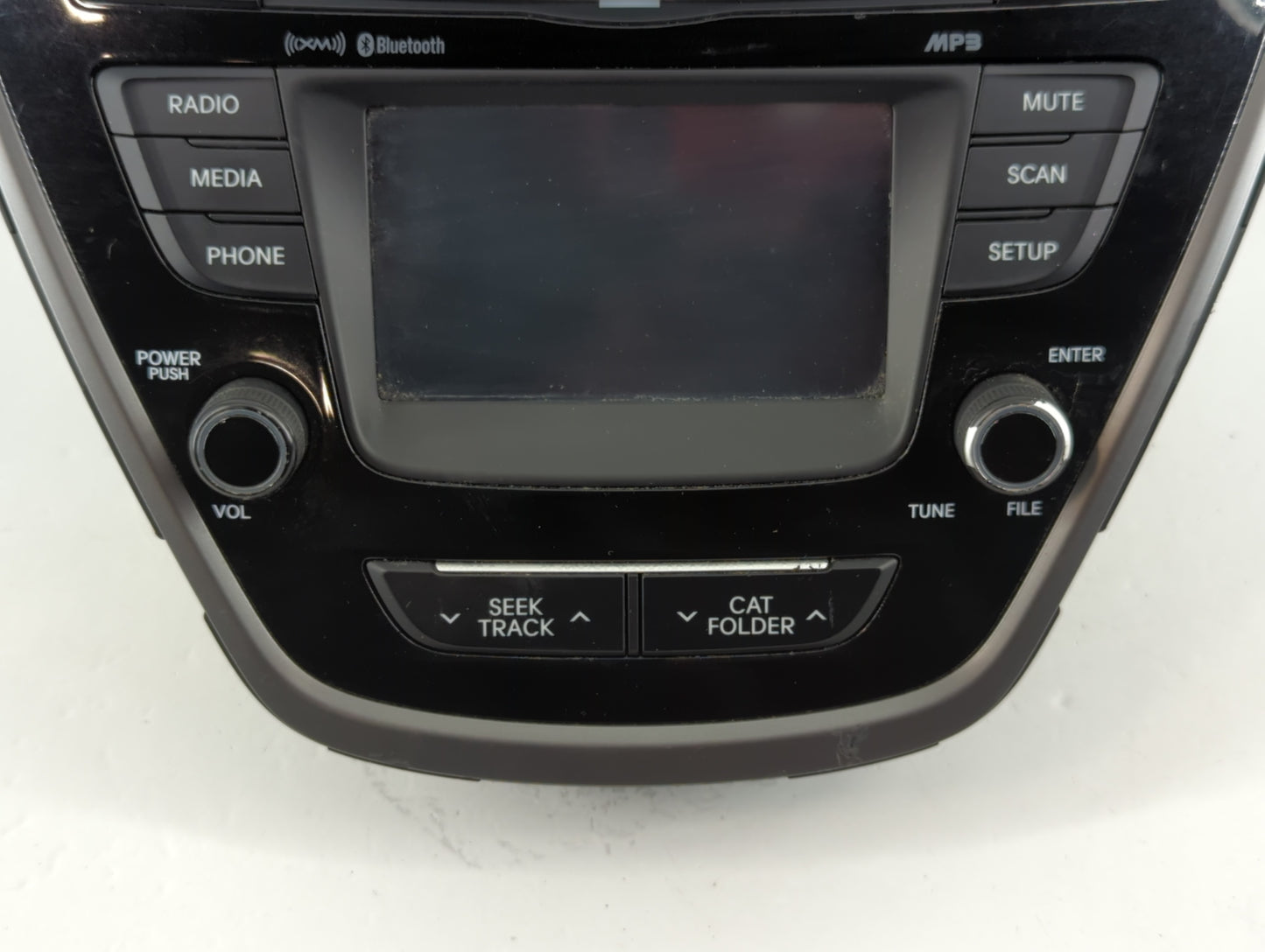 2014-2016 Hyundai Elantra Radio AM FM Cd Player Receiver Replacement P/N:96180-3X165GU Fits Fits 2014 2015 2016 OEM Used Aut