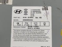 2014-2016 Hyundai Elantra Radio AM FM Cd Player Receiver Replacement P/N:96180-3X165GU Fits Fits 2014 2015 2016 OEM Used Aut