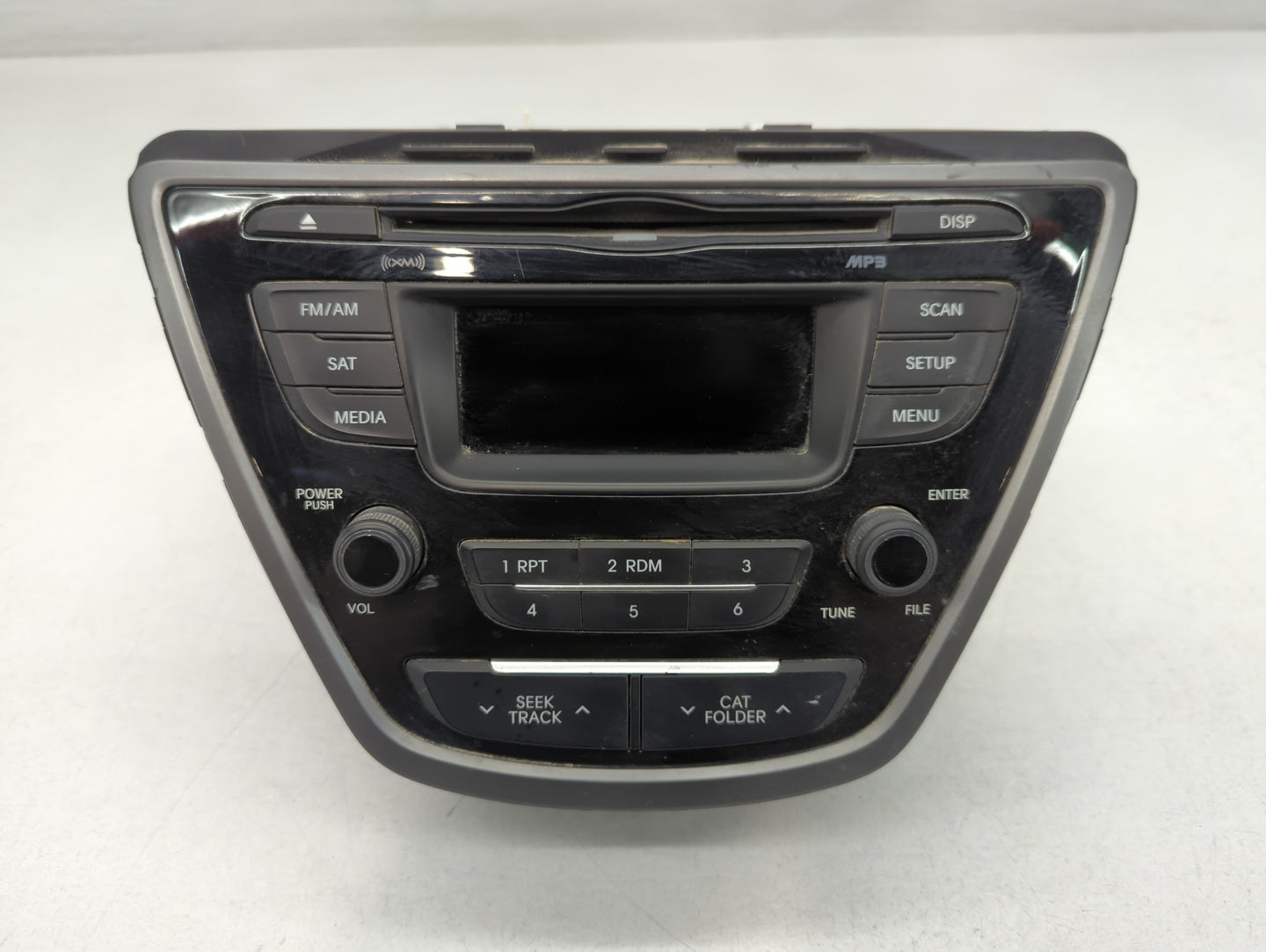 2014-2016 Hyundai Elantra Radio AM FM Cd Player Receiver Replacement P/N:96170-3X156GU Fits Fits 2014 2015 2016 OEM Used Aut