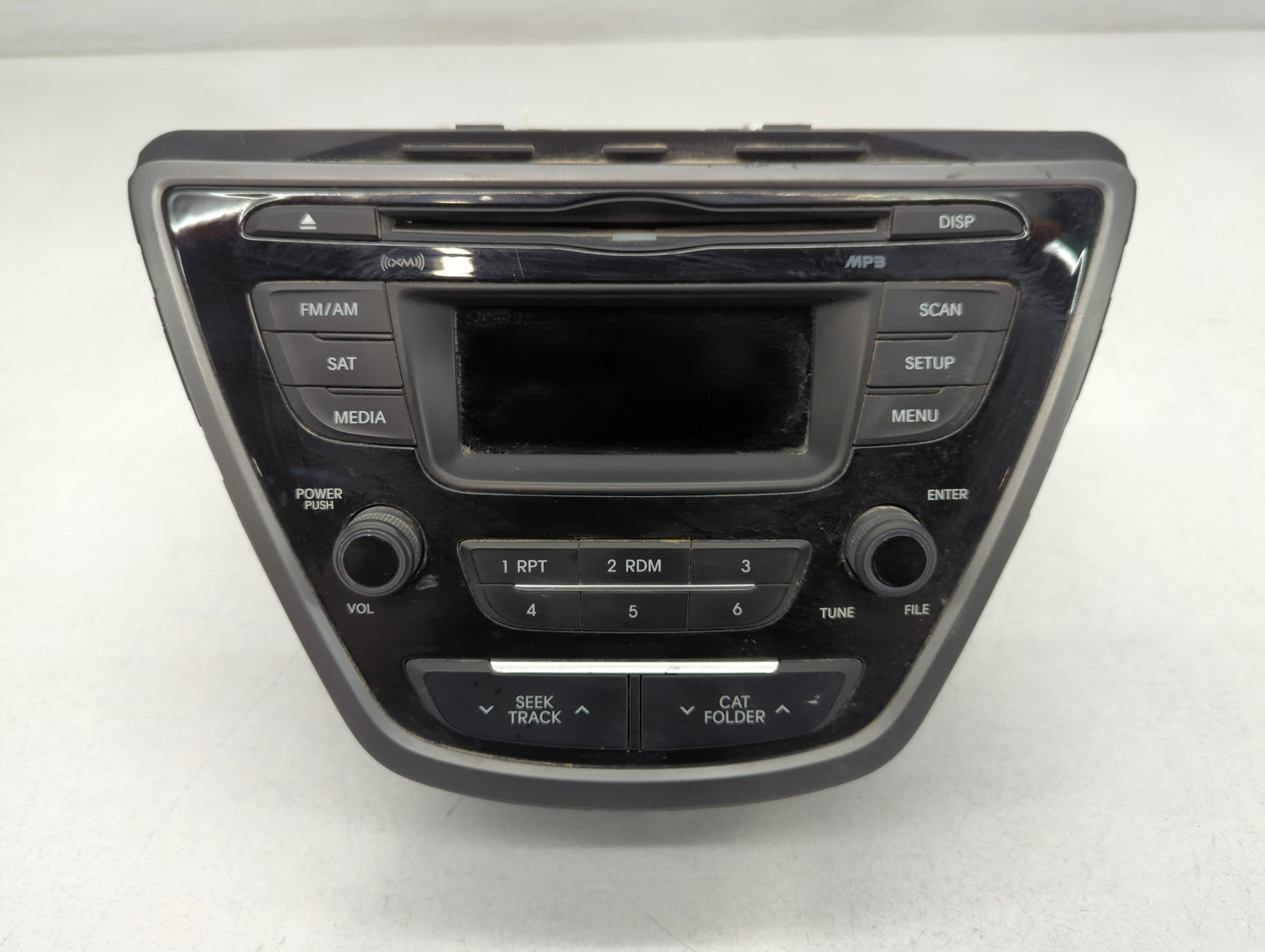 2014-2016 Hyundai Elantra Radio AM FM Cd Player Receiver Replacement P/N:96170-3X156GU Fits Fits 2014 2015 2016 OEM Used Aut