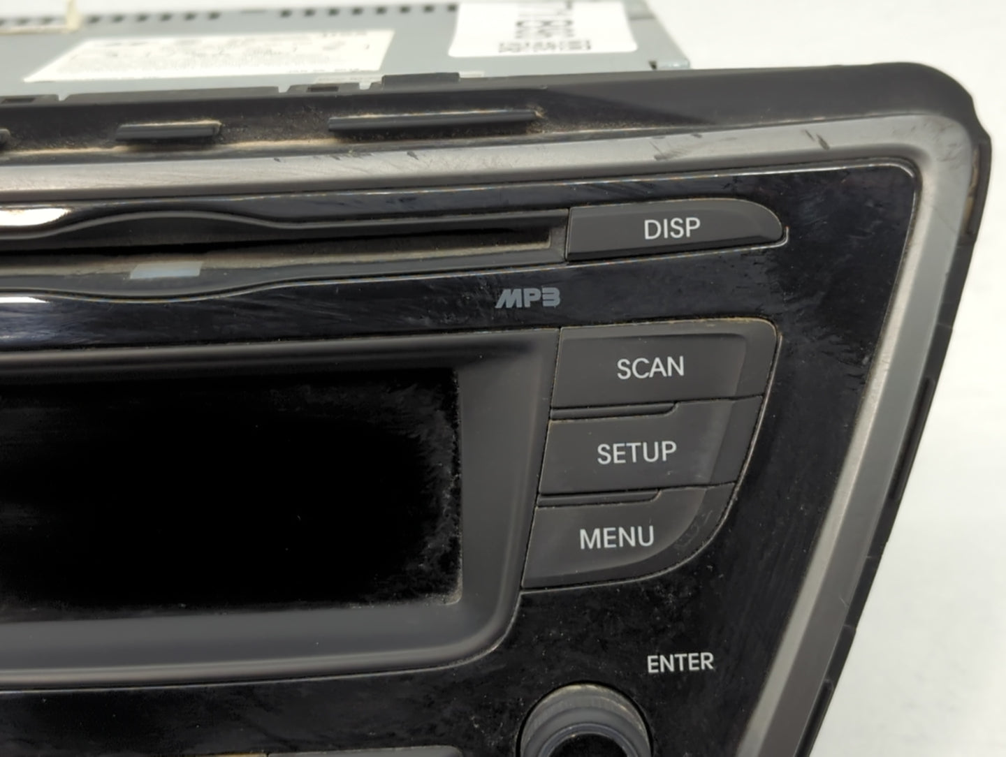 2014-2016 Hyundai Elantra Radio AM FM Cd Player Receiver Replacement P/N:96170-3X156GU Fits Fits 2014 2015 2016 OEM Used Aut