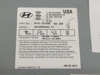 2014-2016 Hyundai Elantra Radio AM FM Cd Player Receiver Replacement P/N:96170-3X156GU Fits Fits 2014 2015 2016 OEM Used Aut