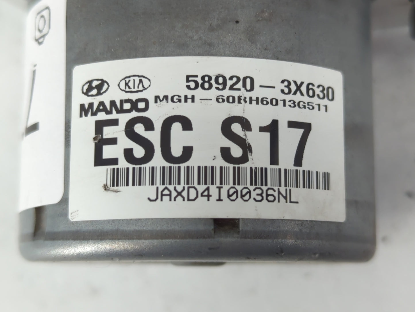 2014-2016 Hyundai Elantra ABS Pump Control Module Replacement P/N:58920-3X630 Fits Fits 2014 2015 2016 OEM Used Auto Parts -