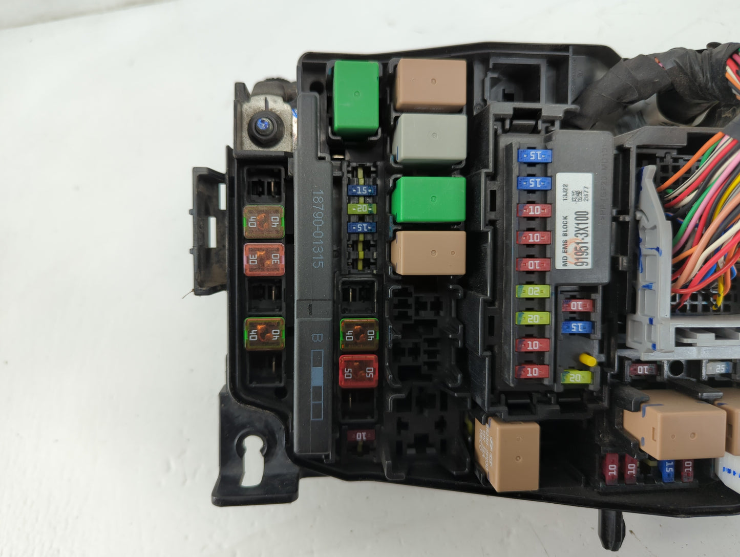 2014-2016 Hyundai Elantra Fusebox Fuse Box Panel Relay Module P/N:91951-3X710 Fits Fits 2014 2015 2016 OEM Used Auto Parts -