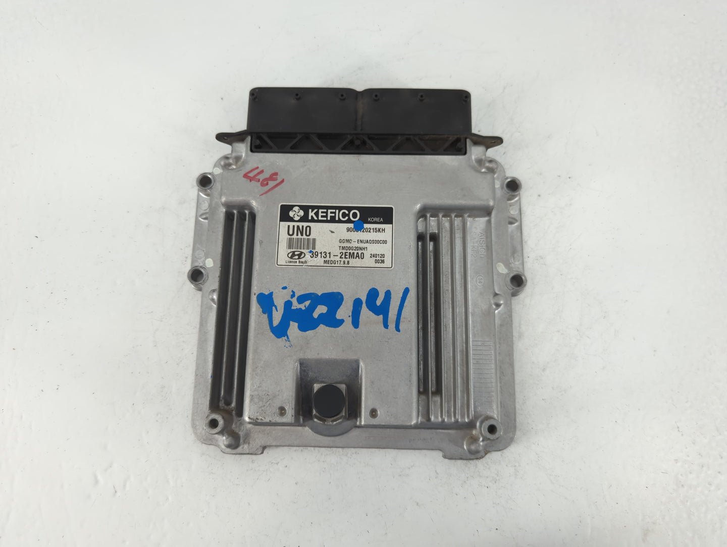 2014-2016 Hyundai Elantra PCM Engine Control Computer ECU ECM PCU OEM P/N:39131-2EMAO Fits Fits 2014 2015 2016 OEM Used Auto