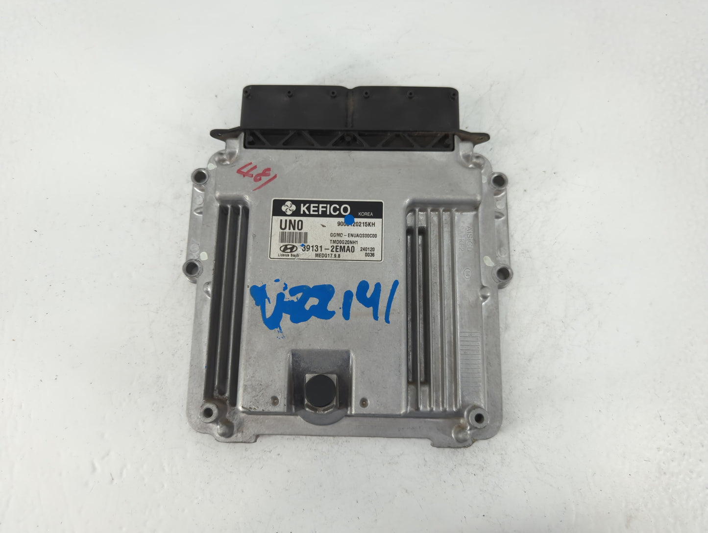 2014-2016 Hyundai Elantra PCM Engine Control Computer ECU ECM PCU OEM P/N:39131-2EMAO Fits Fits 2014 2015 2016 OEM Used Auto