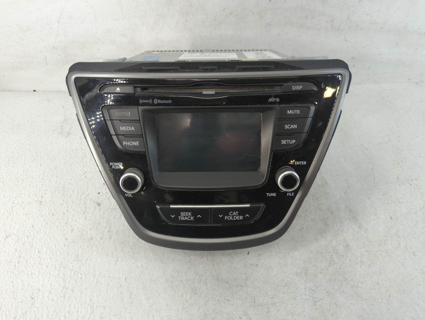 2014-2016 Hyundai Elantra Radio AM FM Cd Player Receiver Replacement P/N:96180-3X165GU Fits Fits 2014 2015 2016 OEM Used Aut