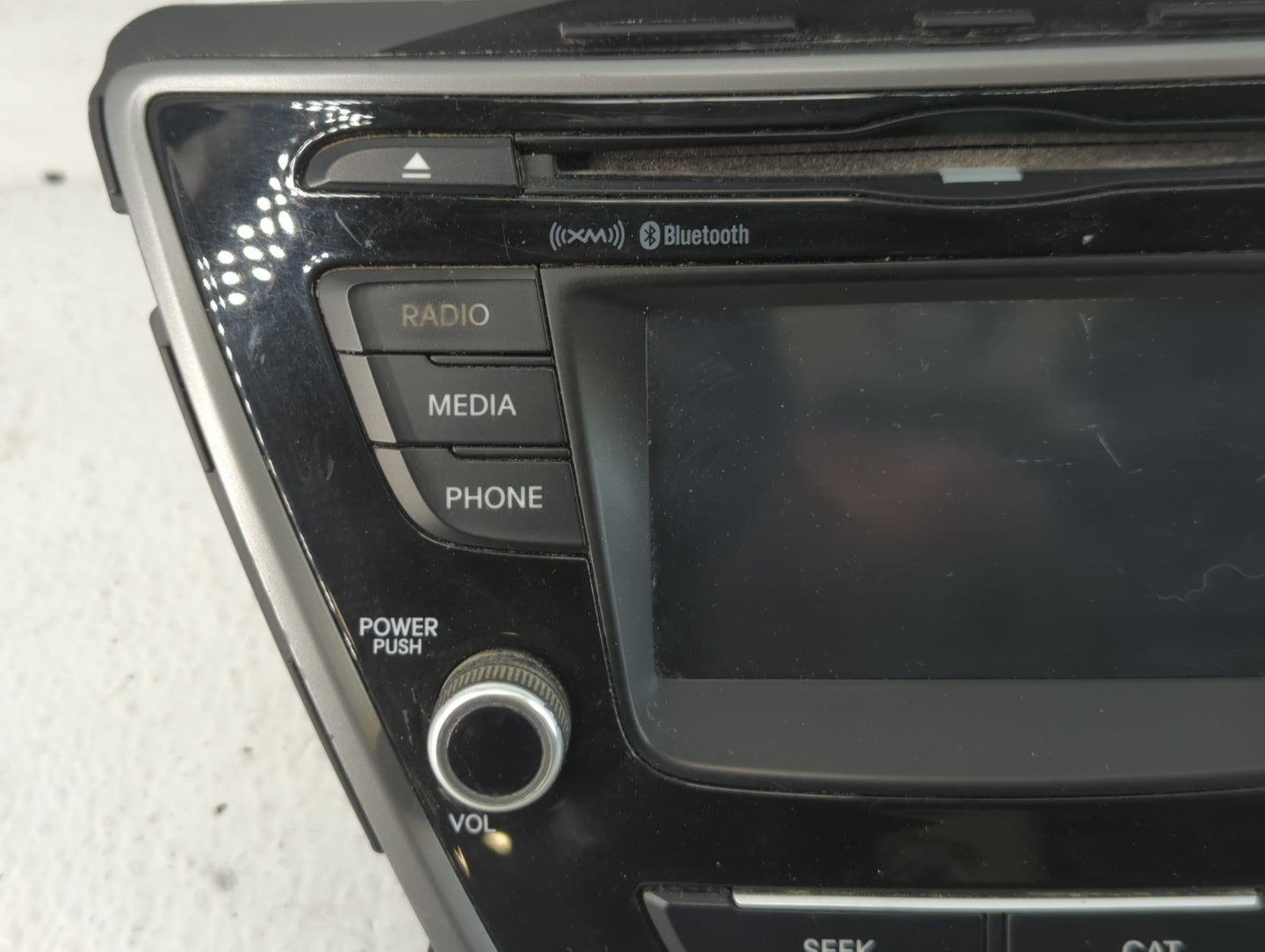 2014-2016 Hyundai Elantra Radio AM FM Cd Player Receiver Replacement P/N:96180-3X165GU Fits Fits 2014 2015 2016 OEM Used Aut