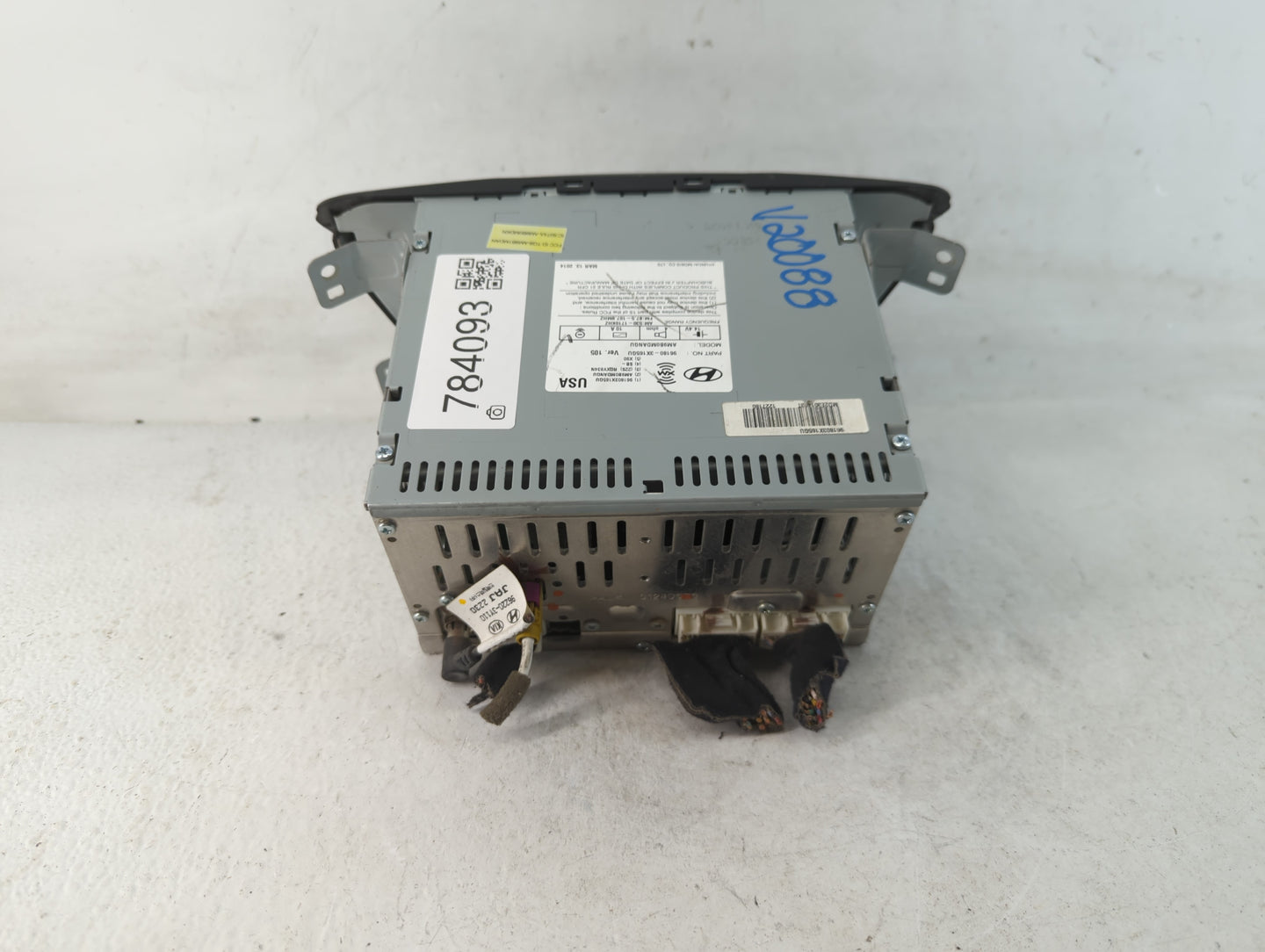 2014-2016 Hyundai Elantra Radio AM FM Cd Player Receiver Replacement P/N:96180-3X165GU Fits Fits 2014 2015 2016 OEM Used Aut