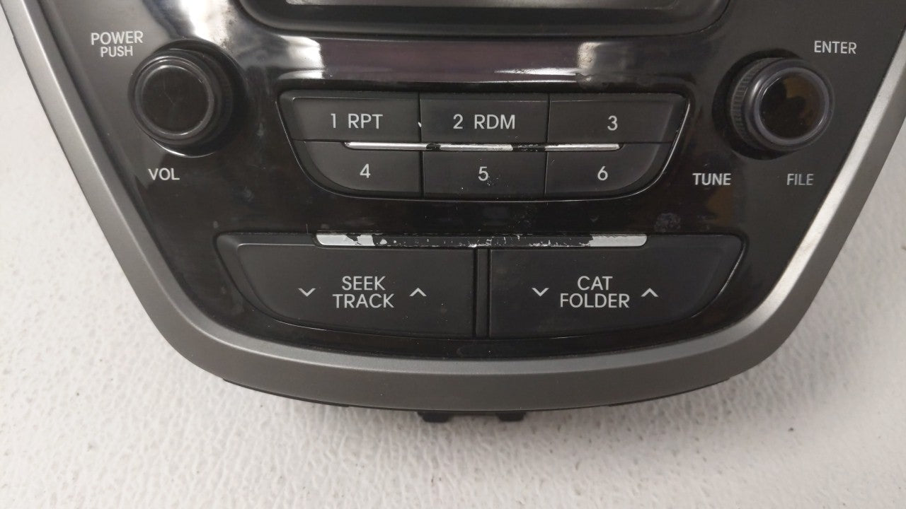 2014-2016 Hyundai Elantra Radio AM FM Cd Player Receiver Replacement P/N:96170-3X156GU Fits Fits 2014 2015 2016 OEM Used Aut