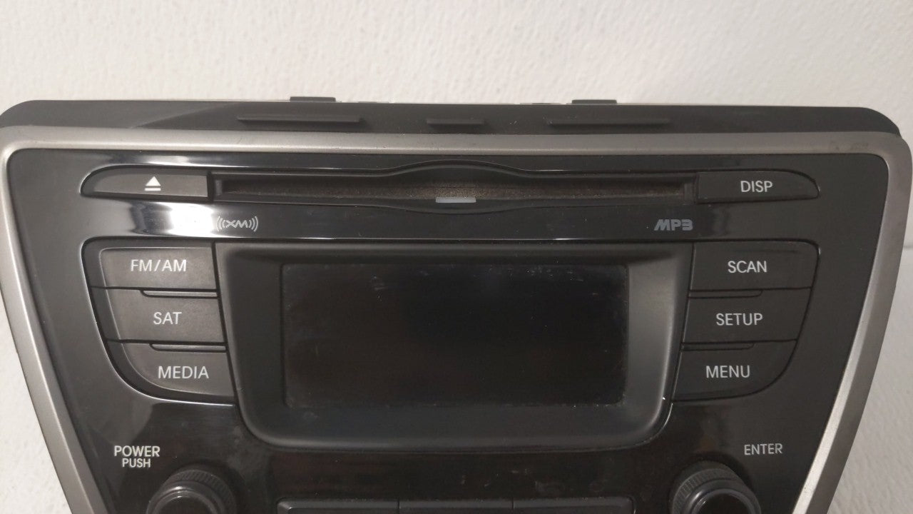 2014-2016 Hyundai Elantra Radio AM FM Cd Player Receiver Replacement P/N:96170-3X156GU Fits Fits 2014 2015 2016 OEM Used Aut
