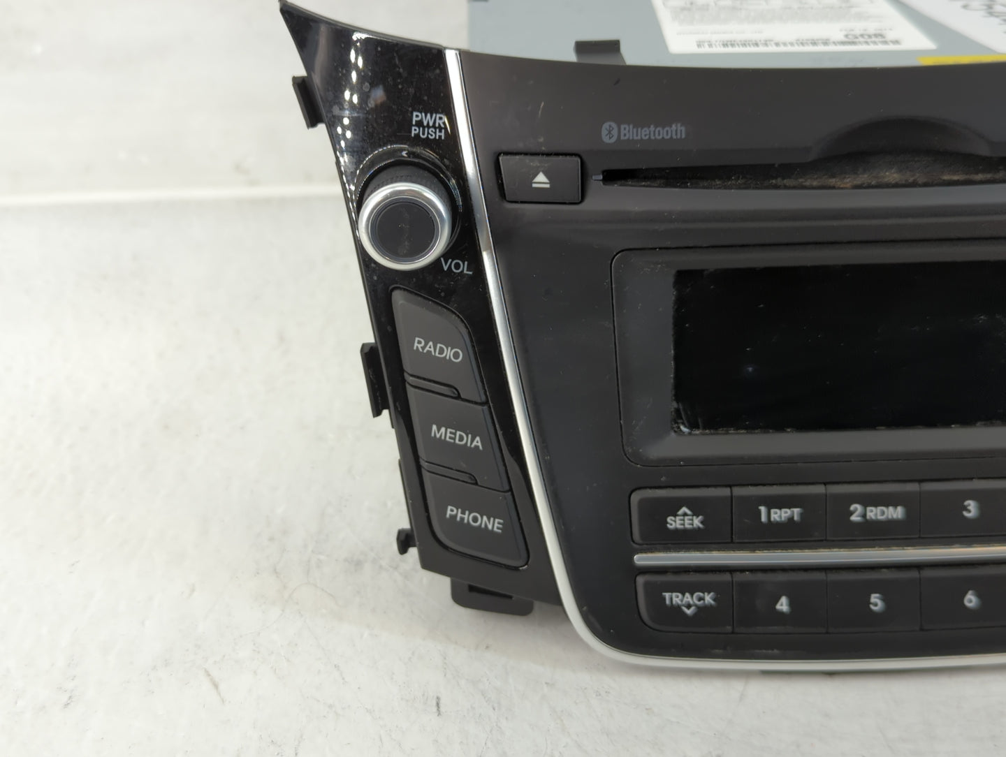 2014-2015 Hyundai Elantra Radio AM FM Cd Player Receiver Replacement P/N:96170-A5160GU Fits Fits 2014 2015 OEM Used Auto Par