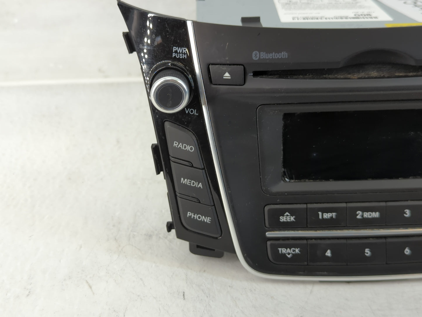 2014-2015 Hyundai Elantra Radio AM FM Cd Player Receiver Replacement P/N:96170-A5160GU Fits Fits 2014 2015 OEM Used Auto Par