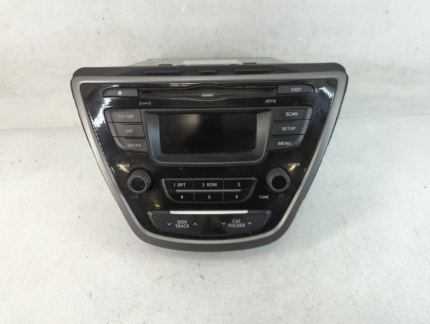 2014-2016 Hyundai Elantra Radio AM FM Cd Player Receiver Replacement P/N:96170-3X156GU Fits Fits 2014 2015 2016 OEM Used Aut