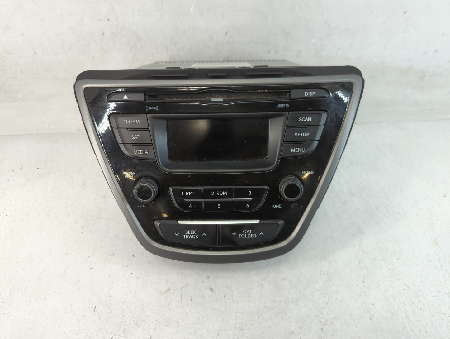 2014-2016 Hyundai Elantra Radio AM FM Cd Player Receiver Replacement P/N:96170-3X156GU Fits Fits 2014 2015 2016 OEM Used Aut
