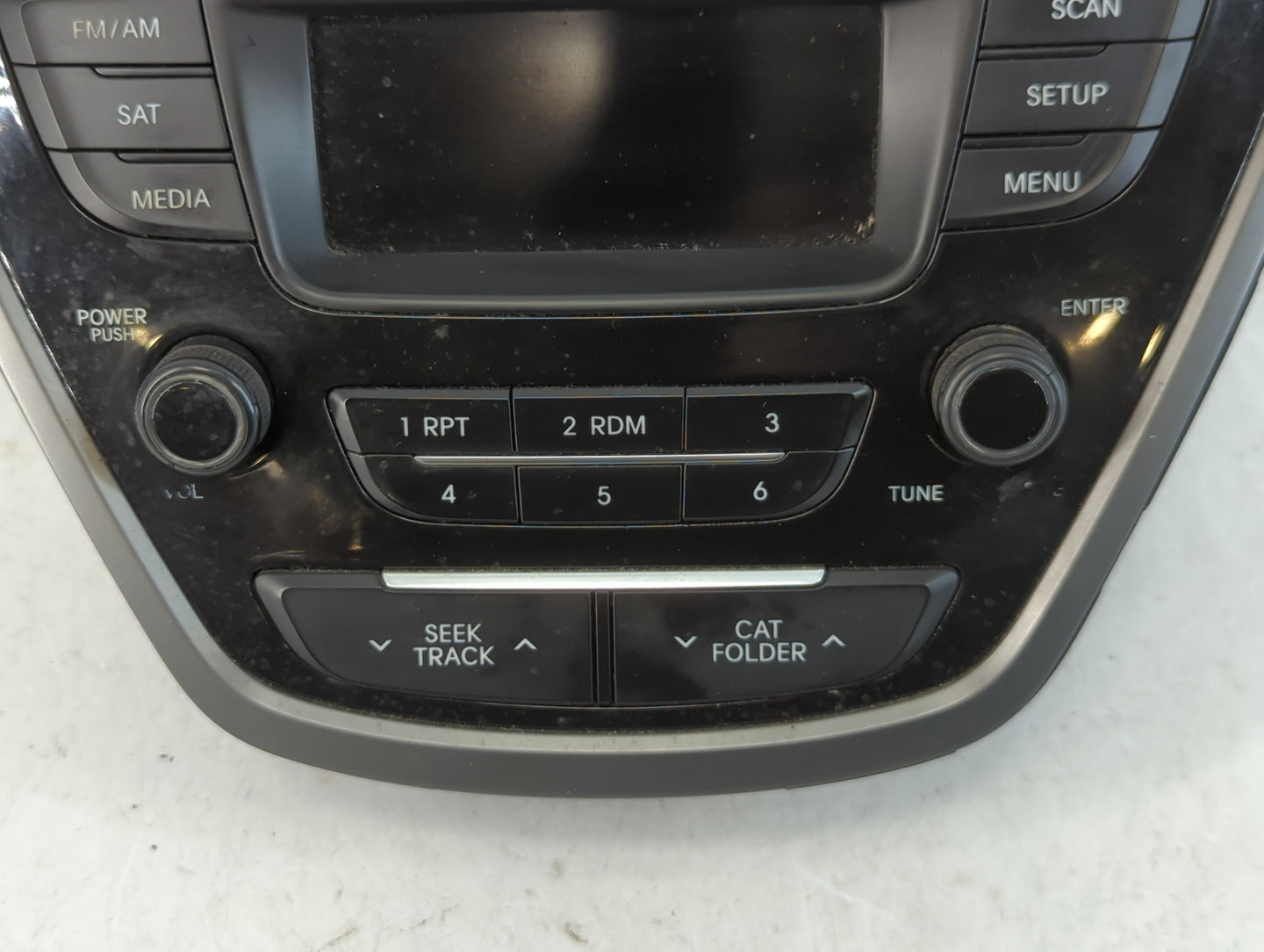 2014-2016 Hyundai Elantra Radio AM FM Cd Player Receiver Replacement P/N:96170-3X156GU Fits Fits 2014 2015 2016 OEM Used Aut