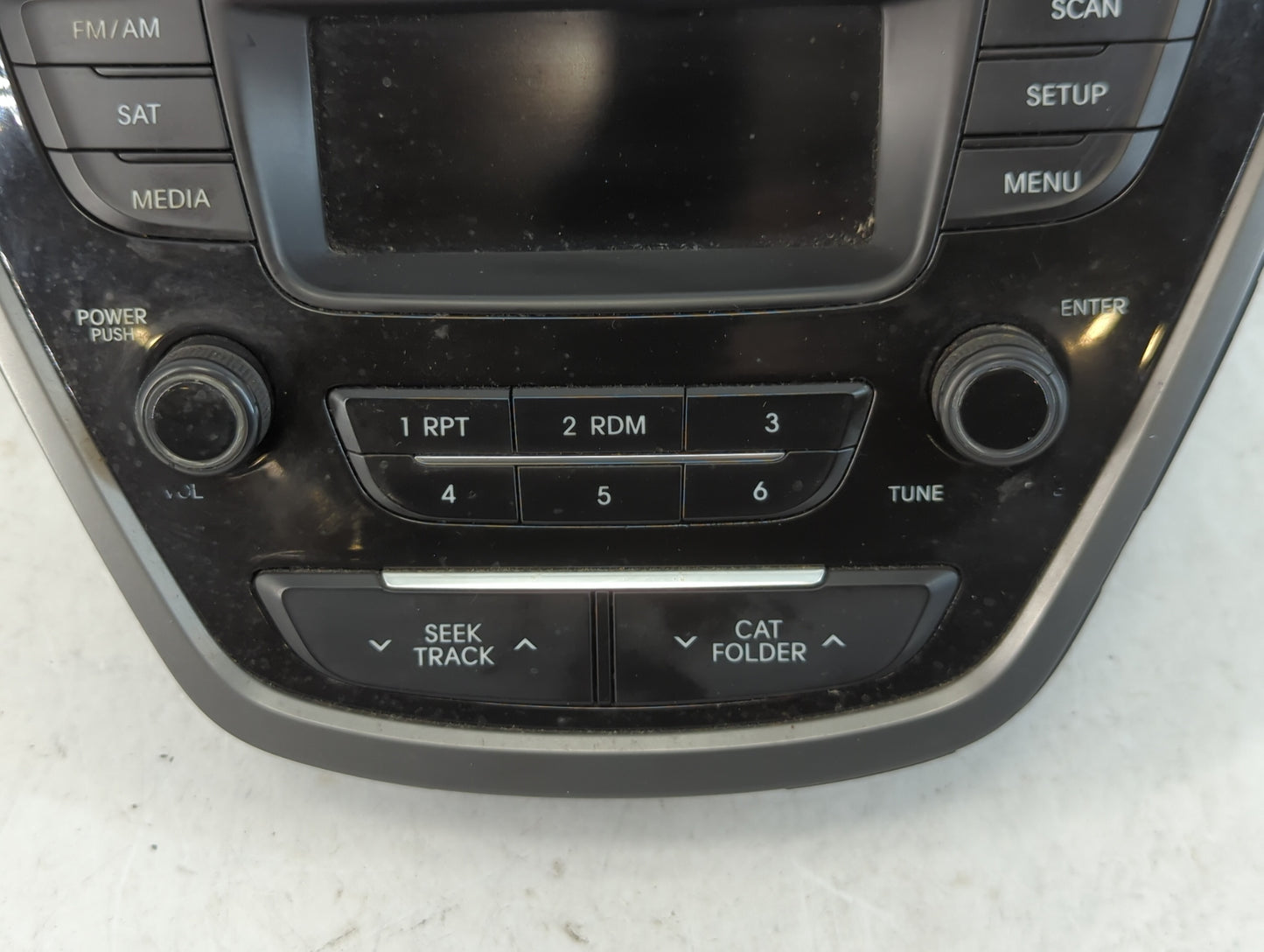 2014-2016 Hyundai Elantra Radio AM FM Cd Player Receiver Replacement P/N:96170-3X156GU Fits Fits 2014 2015 2016 OEM Used Aut