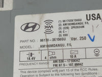 2014-2016 Hyundai Elantra Radio AM FM Cd Player Receiver Replacement P/N:96170-3X156GU Fits Fits 2014 2015 2016 OEM Used Aut