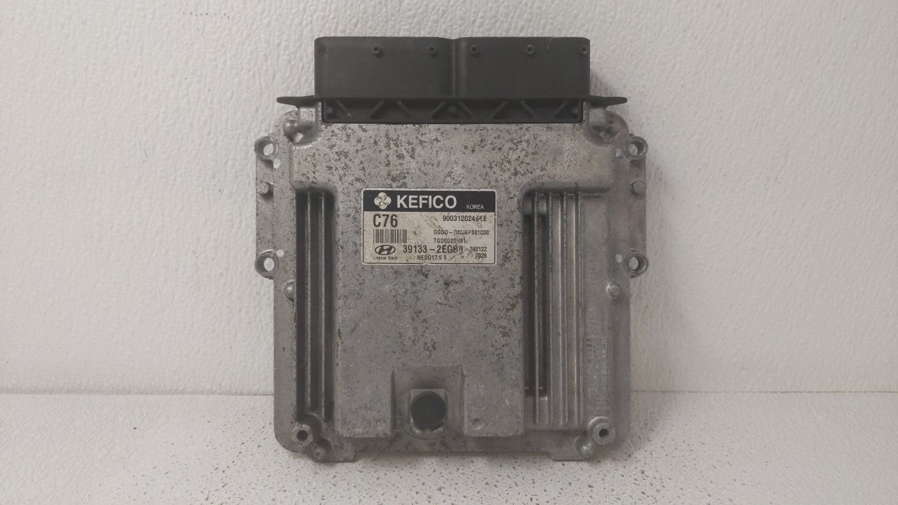 2014-2016 Hyundai Elantra PCM Engine Control Computer ECU ECM PCU OEM P/N:39133-2EGB0 Fits Fits 2014 2015 2016 OEM Used Auto