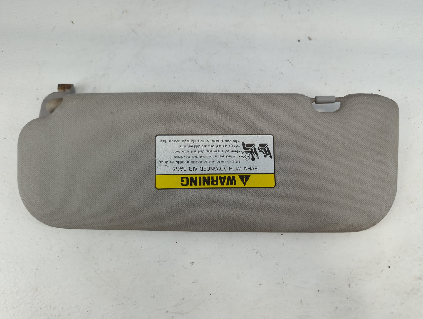 2014-2016 Hyundai Elantra Sun Visor Shade Replacement Passenger Right Mirror Fits Fits 2014 2015 2016 OEM Used Auto Parts - 