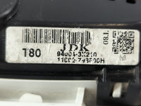 2014-2016 Hyundai Elantra Instrument Cluster Speedometer Gauges Fits Fits 2014 2015 2016 OEM Used Auto Parts - Oemusedautopa