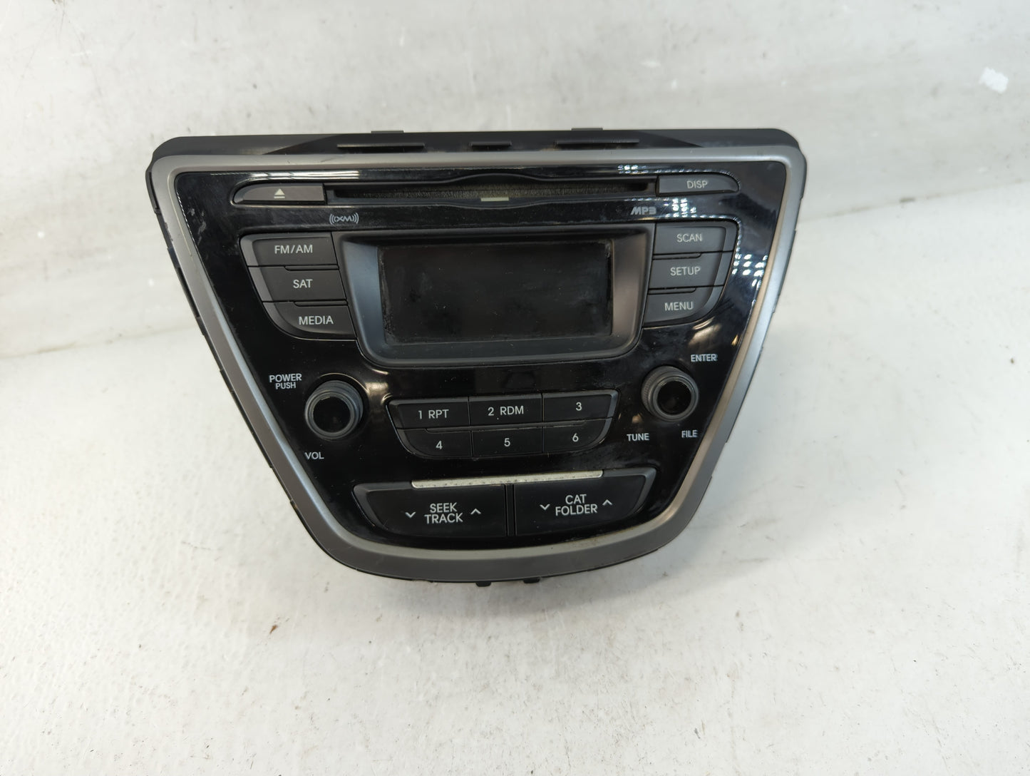 2014-2016 Hyundai Elantra Radio AM FM Cd Player Receiver Replacement P/N:96170-3X156GU Fits Fits 2014 2015 2016 OEM Used Aut