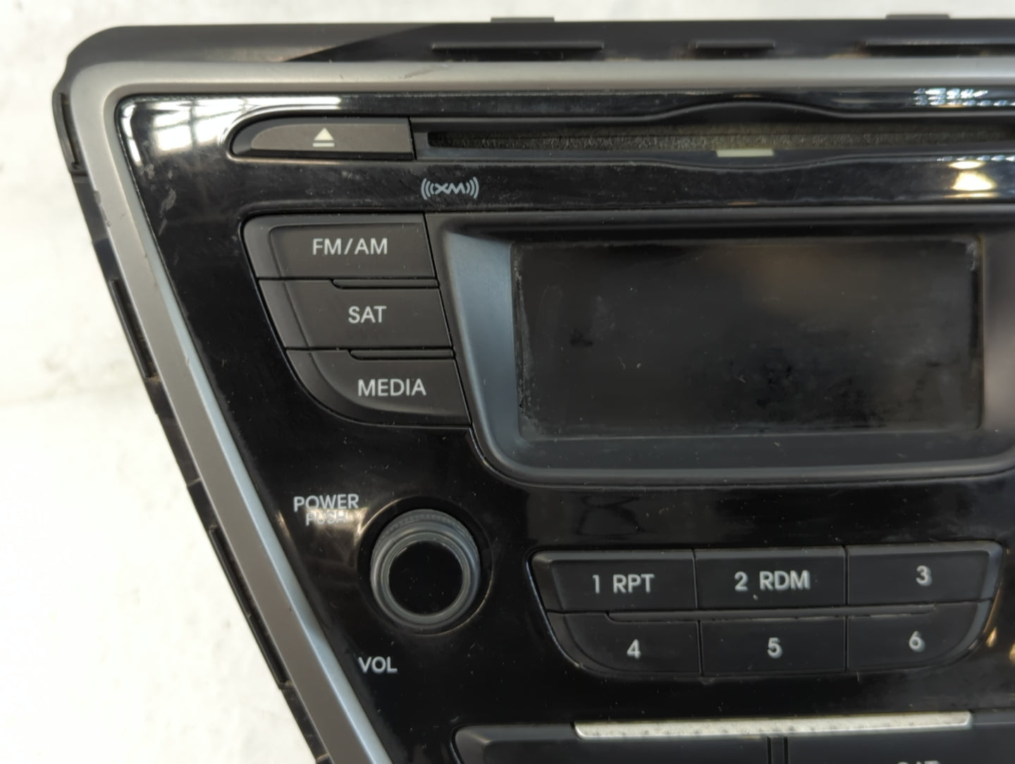 2014-2016 Hyundai Elantra Radio AM FM Cd Player Receiver Replacement P/N:96170-3X156GU Fits Fits 2014 2015 2016 OEM Used Aut