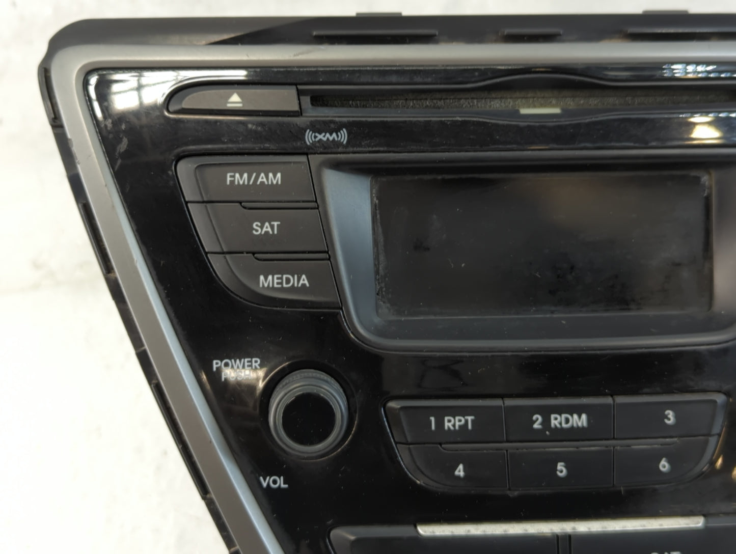 2014-2016 Hyundai Elantra Radio AM FM Cd Player Receiver Replacement P/N:96170-3X156GU Fits Fits 2014 2015 2016 OEM Used Aut