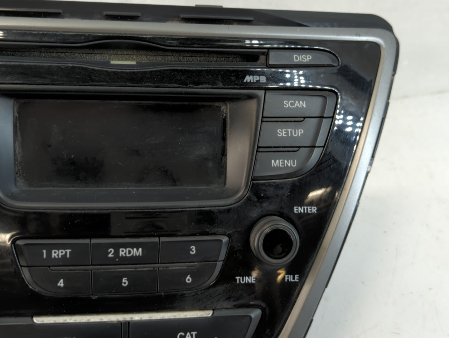 2014-2016 Hyundai Elantra Radio AM FM Cd Player Receiver Replacement P/N:96170-3X156GU Fits Fits 2014 2015 2016 OEM Used Aut