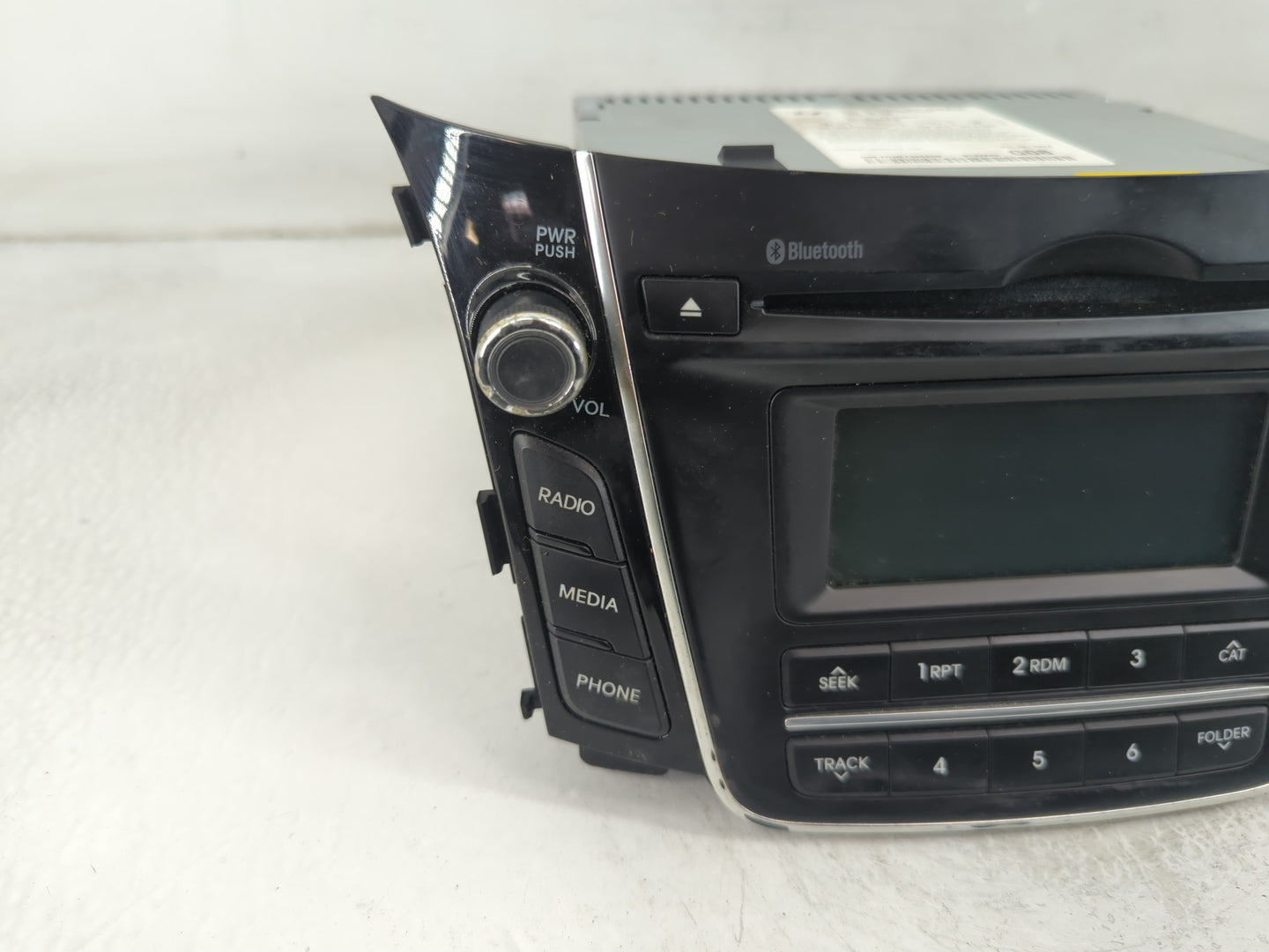 2014-2015 Hyundai Elantra Radio AM FM Cd Player Receiver Replacement P/N:96170-A5160GU Fits Fits 2014 2015 OEM Used Auto Par
