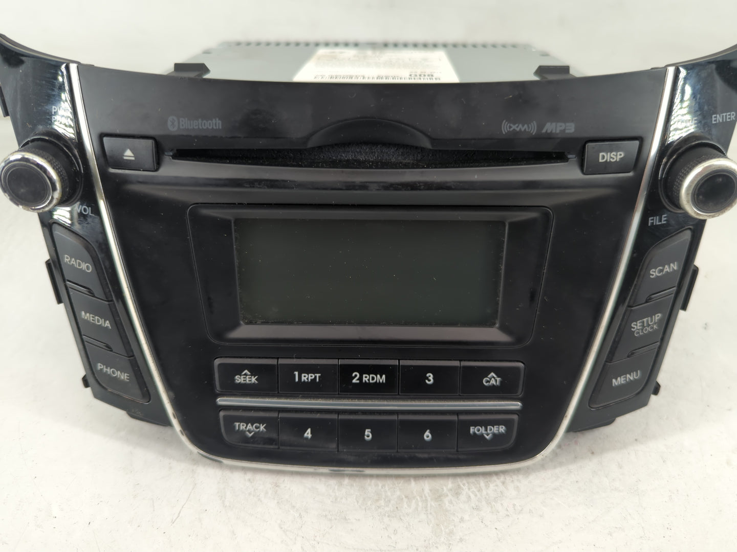 2014-2015 Hyundai Elantra Radio AM FM Cd Player Receiver Replacement P/N:96170-A5160GU Fits Fits 2014 2015 OEM Used Auto Par