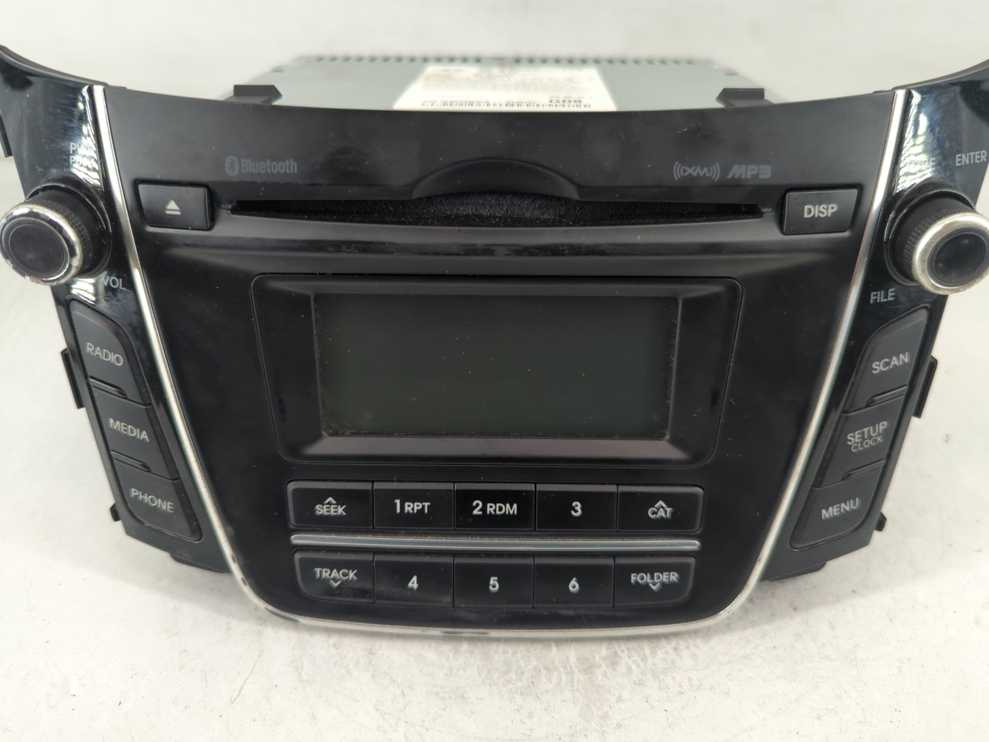 2014-2015 Hyundai Elantra Radio AM FM Cd Player Receiver Replacement P/N:96170-A5160GU Fits Fits 2014 2015 OEM Used Auto Par