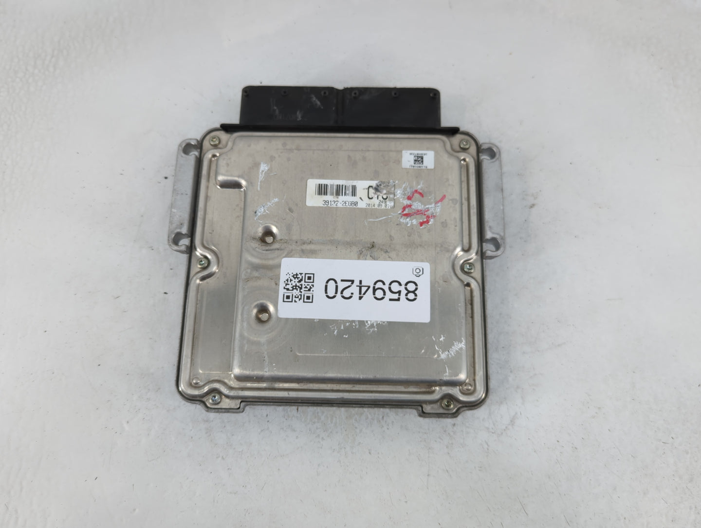 2014 Hyundai Elantra PCM Engine Control Computer ECU ECM PCU OEM P/N:39133-2EGB0 Fits OEM Used Auto Parts - Oemusedautoparts