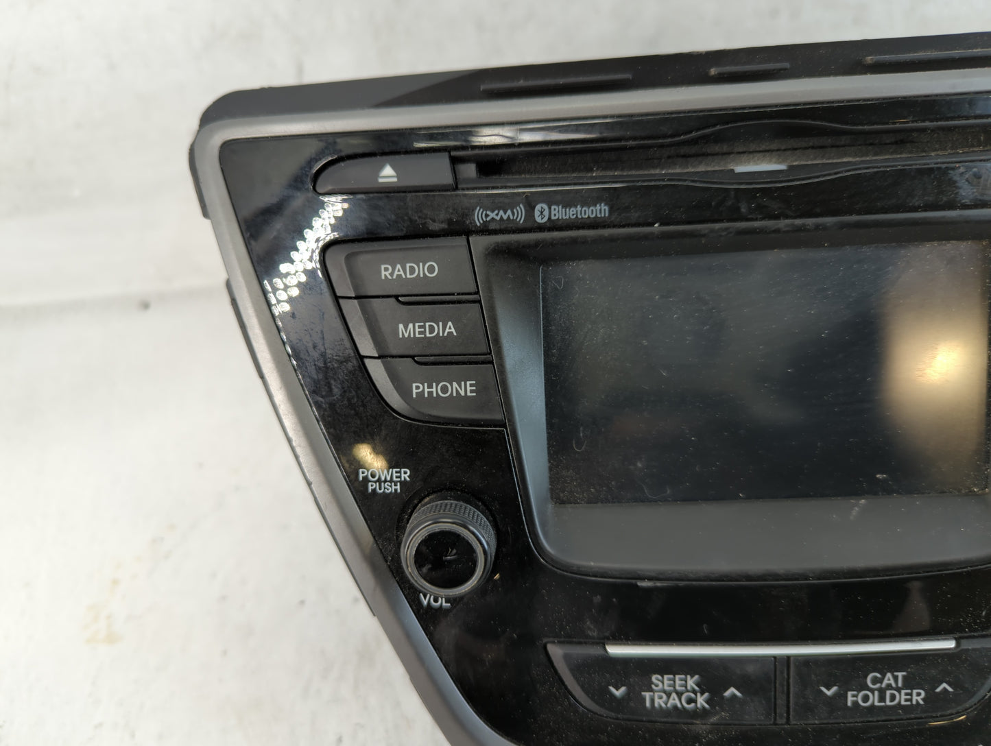 2014-2016 Hyundai Elantra Radio AM FM Cd Player Receiver Replacement P/N:96180-3X165GU Fits Fits 2014 2015 2016 OEM Used Aut