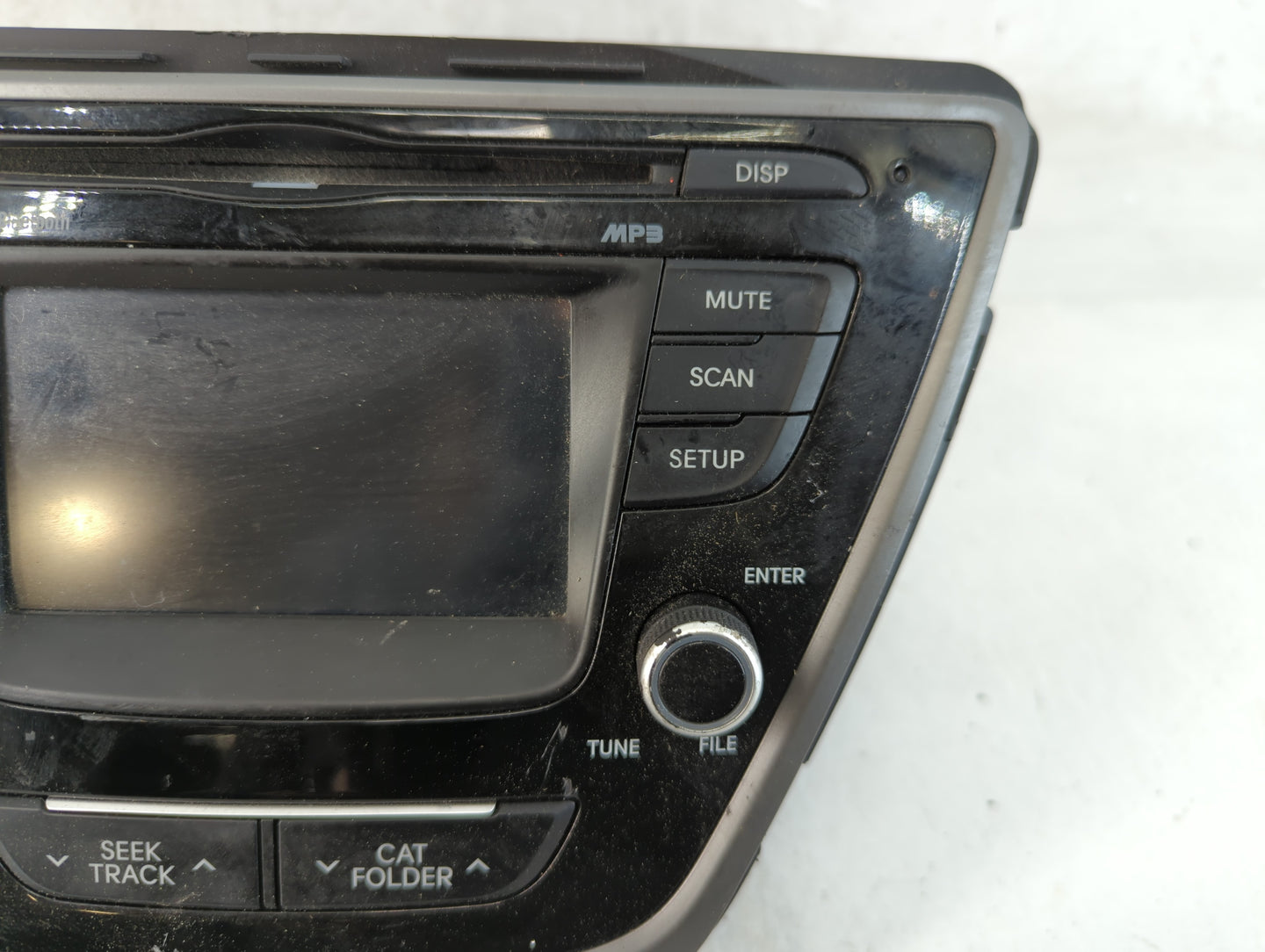 2014-2016 Hyundai Elantra Radio AM FM Cd Player Receiver Replacement P/N:96180-3X165GU Fits Fits 2014 2015 2016 OEM Used Aut