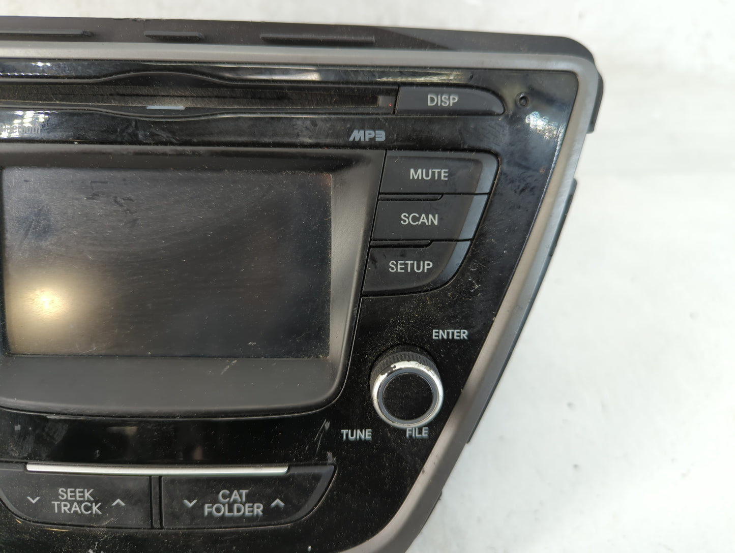 2014-2016 Hyundai Elantra Radio AM FM Cd Player Receiver Replacement P/N:96180-3X165GU Fits Fits 2014 2015 2016 OEM Used Aut