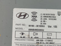 2014-2016 Hyundai Elantra Radio AM FM Cd Player Receiver Replacement P/N:96180-3X165GU Fits Fits 2014 2015 2016 OEM Used Aut