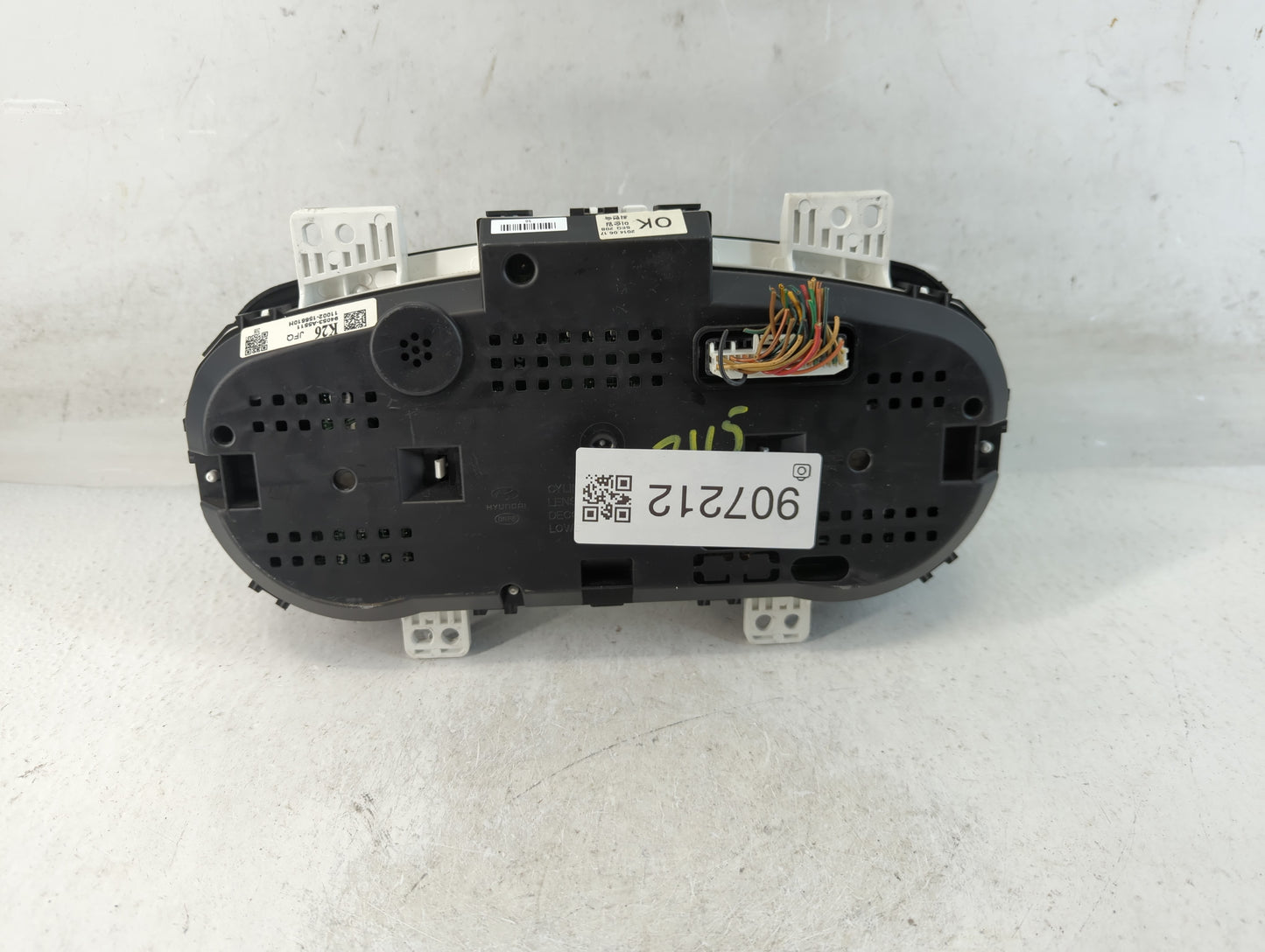 2013-2015 Hyundai Elantra Instrument Cluster Speedometer Gauges P/N:94053-A5511 Fits Fits 2013 2014 2015 OEM Used Auto Parts